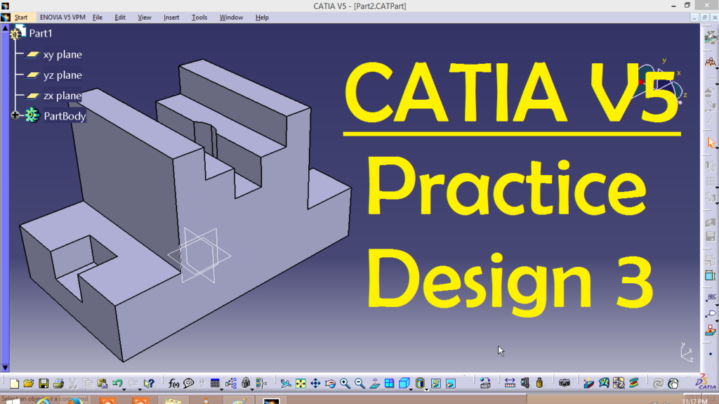 CATIA V5 Practice Design_03