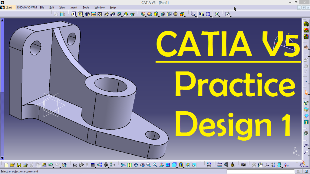 CATIA V5 Practice Design_01