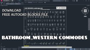 BATHROOM_WESTERN COMMODES AutoCAD Blocks (caddesigns.in)