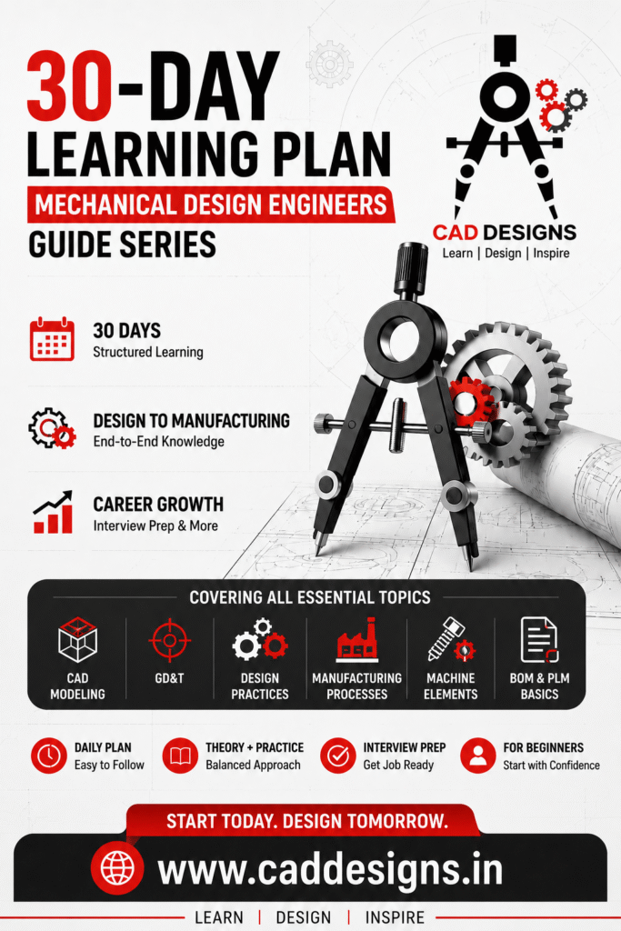 30 Day's Mechanical Design Engineers Guide Series