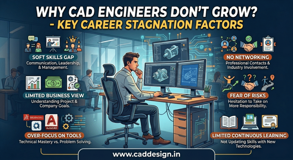 WHY CAD ENGINEERS DON'T GROW?