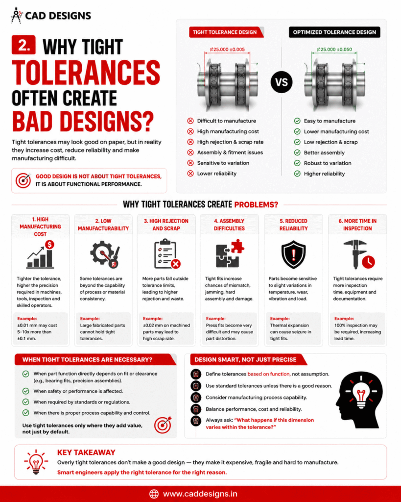 2. Why Tight Tolerances Often Create Bad Designs