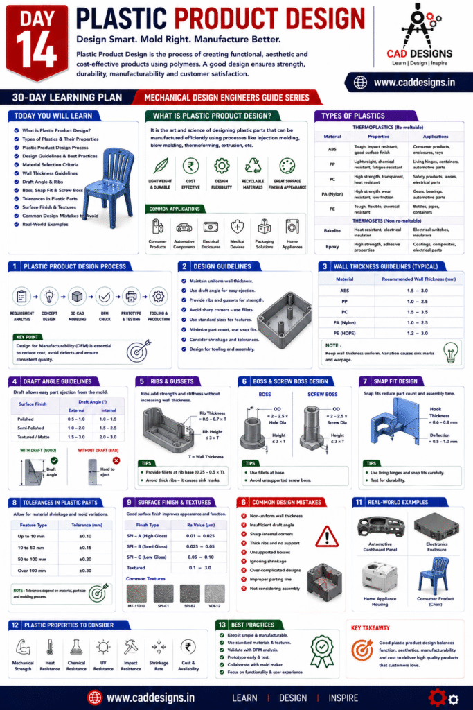 Day 14 — Plastic Product Design