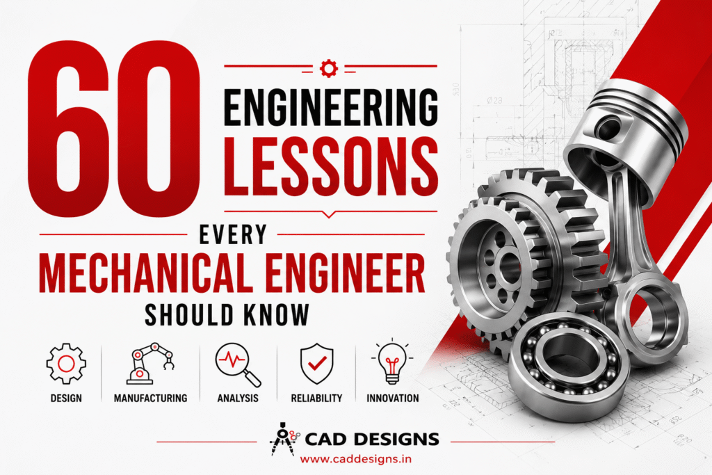 60 Engineering Lessons Every Mechanical Engineer Should Know