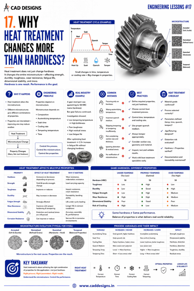 17. Why Heat Treatment Changes More Than Hardness