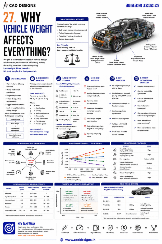 27. Why Vehicle Weight Affects Everything