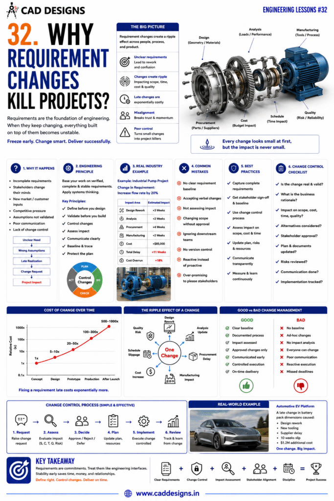 32. Why Requirement Changes Kill Projects