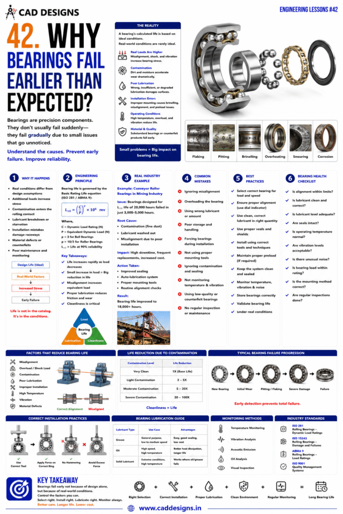 42. Why Bearings Fail Earlier Than Expected