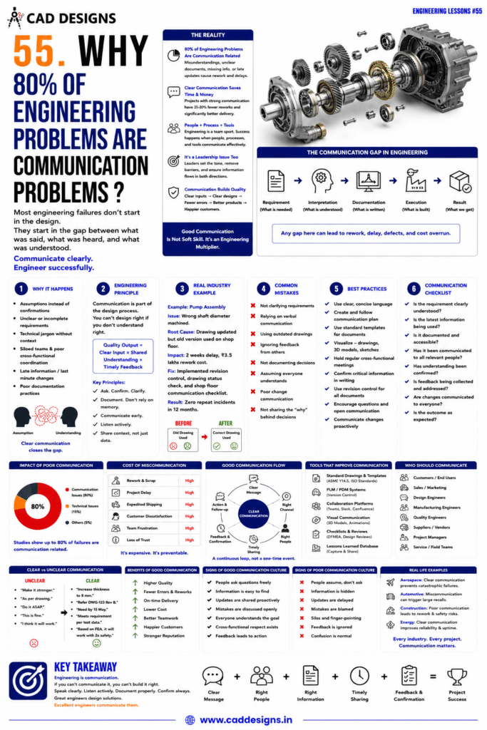 55. Why 80% of Engineering Problems Are Communication Problems