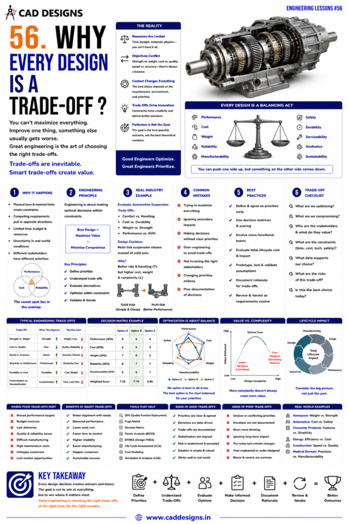 56. Why Every Design Is a Trade-Off