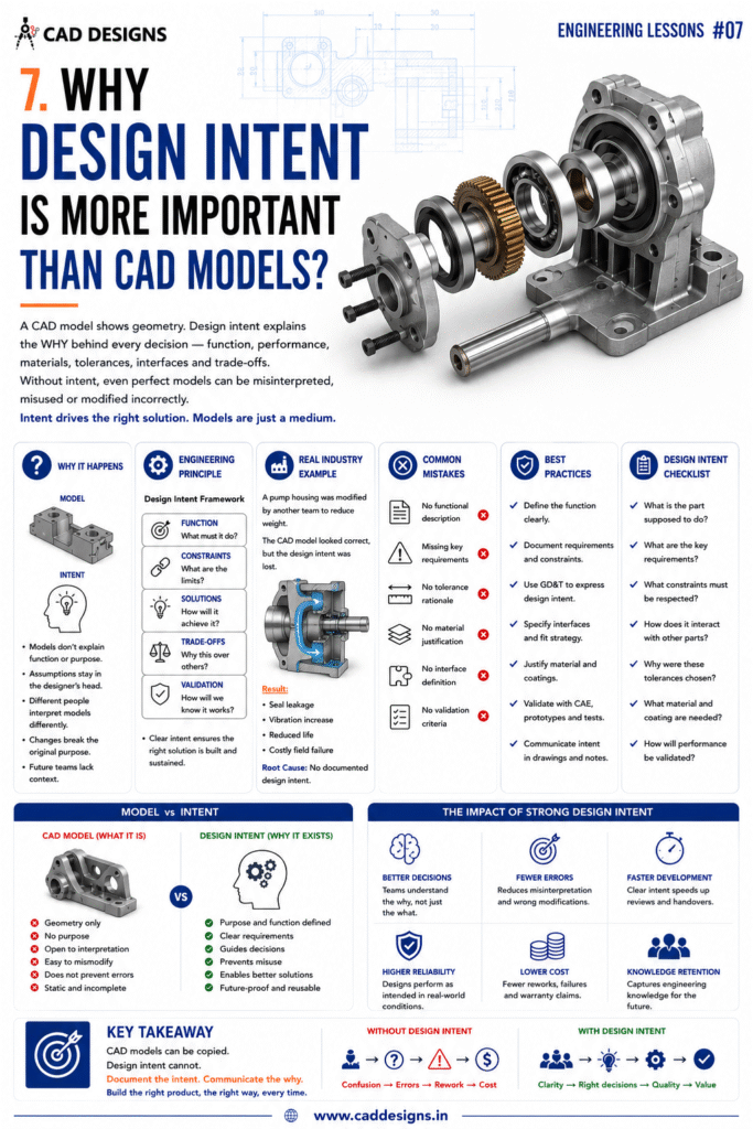 7. Why Design Intent Is More Important Than CAD Models