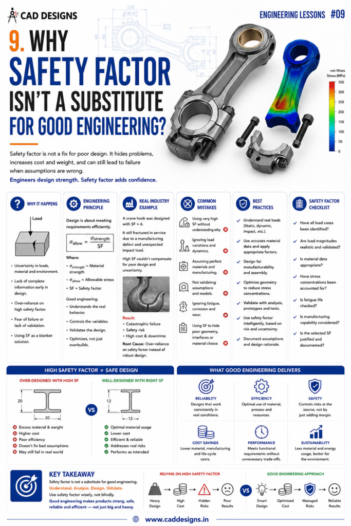 9. Why Safety Factor Isn’t a Substitute for Good Engineering