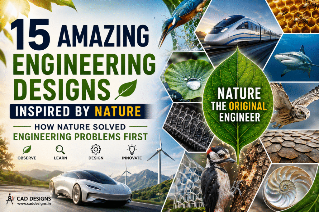 15 Amazing Engineering Designs Inspired by Nature – How Nature Solved Engineering Problems First