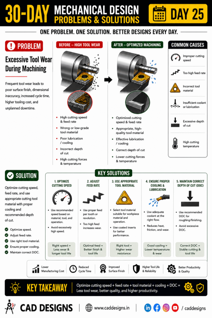 Day 25 - Excessive Tool Wear During Machining