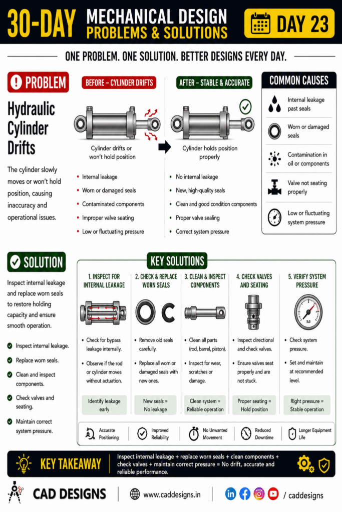 Day 23 - Hydraulic Cylinder Drifts