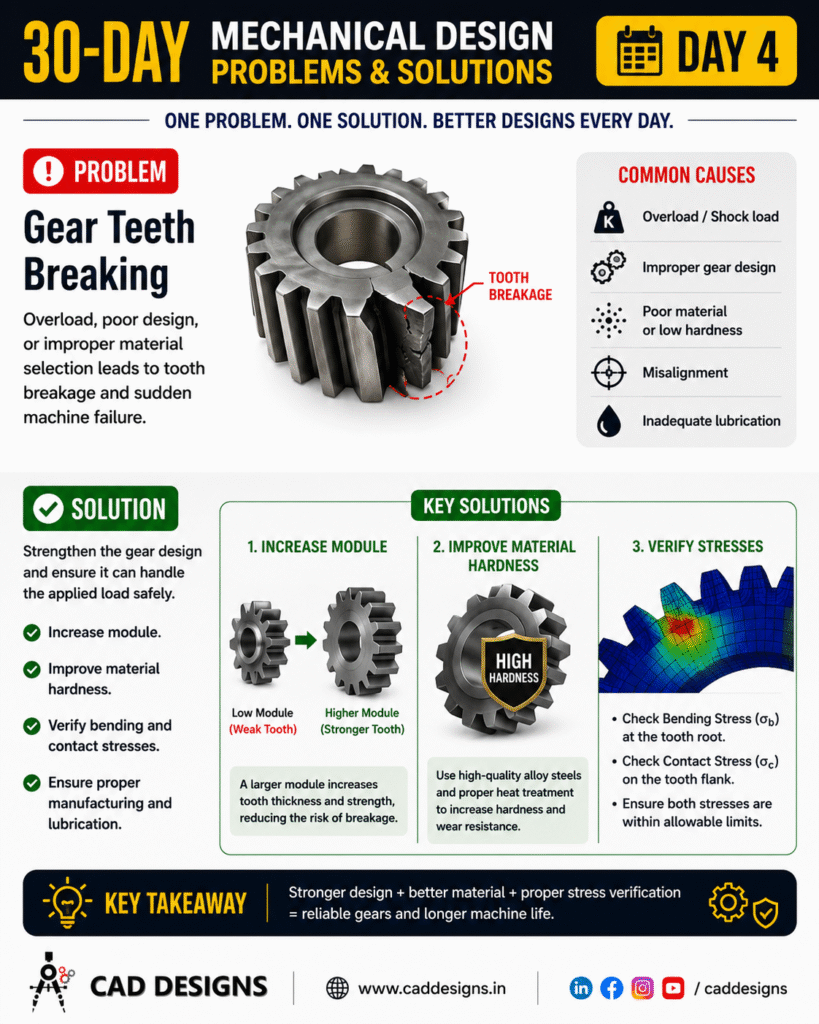 Day 4 - Gear Teeth Breaking