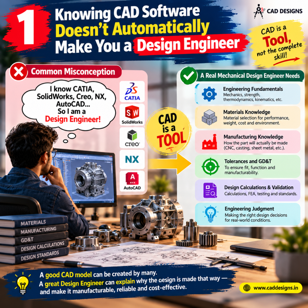 1. CAD Is a Tool, Not Expertise